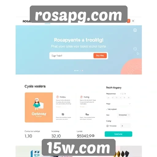 Avaliação da interface do usuário do rosapg.com
